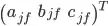 {a_jf b_jf c_jf}