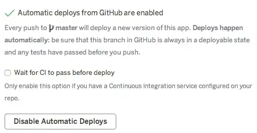 Automatic
deploys