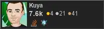 profile for Kuya on Stack Exchange, a network of free, community-driven Q&A sites