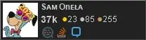 profile for Sam Onela