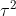 \tau^2