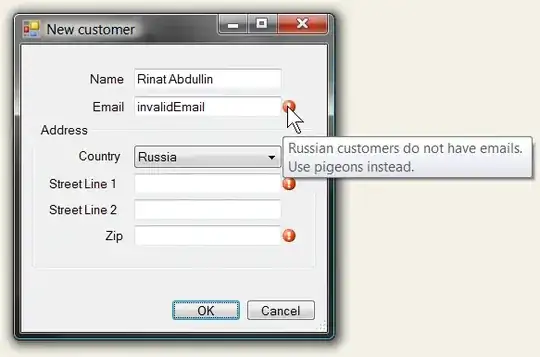 Binding Rules to UI