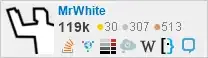 profile for MrWhite on Stack Exchange, a network of free, community-driven Q&A sites