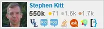 profile for Stephen Kitt on Stack Exchange, a network of free, community-driven Q&A sites