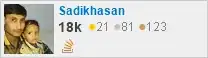 profile for Sadikhasan at Stack Overflow, Q&A for professional and enthusiast programmers
