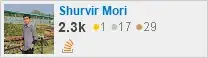 profile for Shurvir Mori on Stack Exchange, a network of free, community-driven Q&A sites