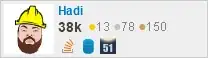 profile for Hadi on Stack Exchange, a network of free, community-driven Q&A sites