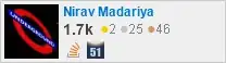 profile for Nirav Madariya on Stack Exchange, a network of free, community-driven Q&A sites