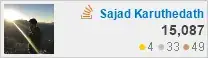 profile for Sajad Karuthedath at Stack Overflow, Q&A for professional and enthusiast programmers