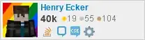 profile for Henry Ecker on Stack Exchange, a network of free, community-driven Q&A sites