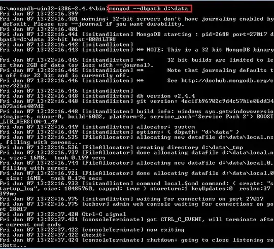 --dbpath