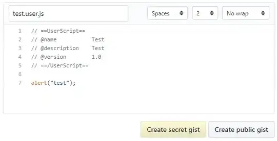Make file on gist