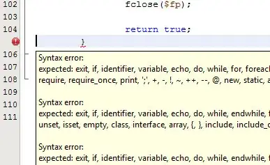 floating input label with error message