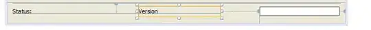 var type and expected output with actual output after two runs.