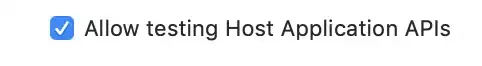 this General Testing checkbox was set