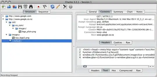 Charles on Mac