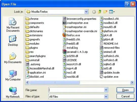 Open file dialog