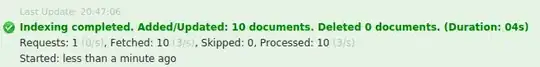 Indexing Success