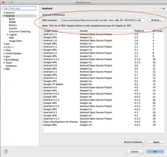 Xcode config setup