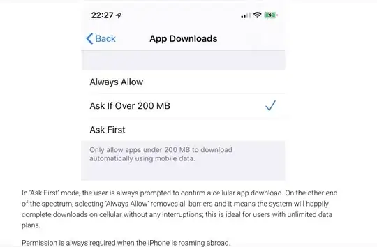 use commit option once changes are done