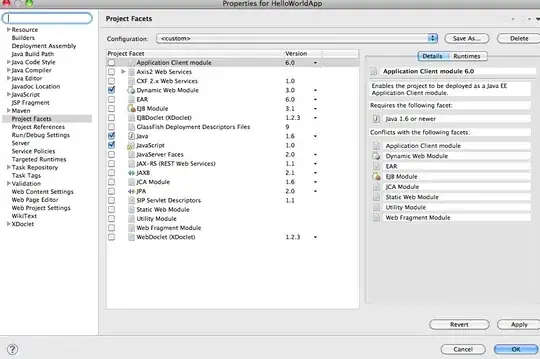 Screenshot of a node with a string identifier