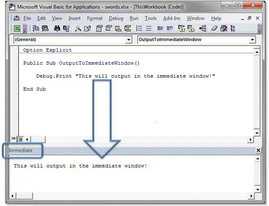 Debug.Print outputs to the Immediate window