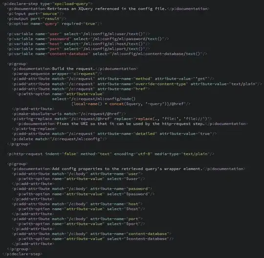 XMLSpectrum formatted XML