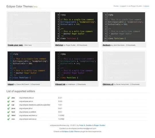 Screenshot of eclipsecolorthemes.org