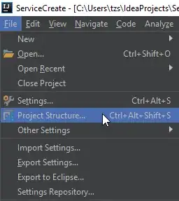 File menu