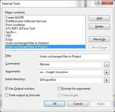 Selection screen 1
