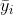 \bar y_i