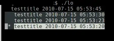 validation message