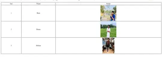 image of quickbase table