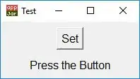GUI when running