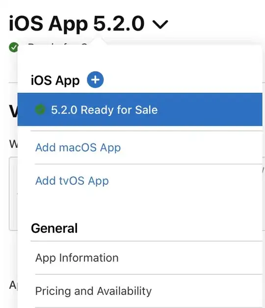 screenshoot after createing the db and collection