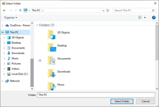 FolderBrowserDialog in NET Core 3.0