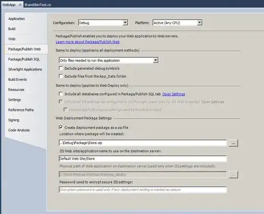 Debugger view