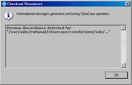 Checkout resource with discordance