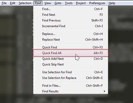 console output