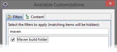 Screenshot of project directory structure showing multiple manifest files