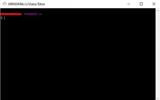 How the data was written on the file(image)