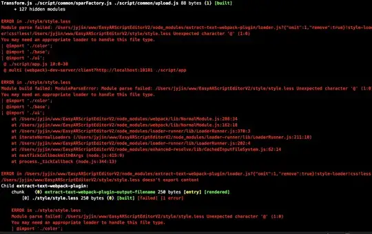 Master Dataframe