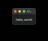 Hello, World