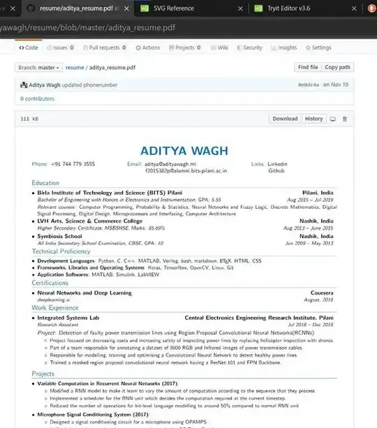 GitHub example