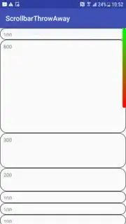 large scrollbar
