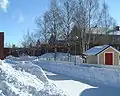 Historiegränd (Swedish: "History Alley") in Ålidhem