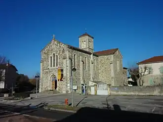 The church of Saint-Ferréol, in Sablons