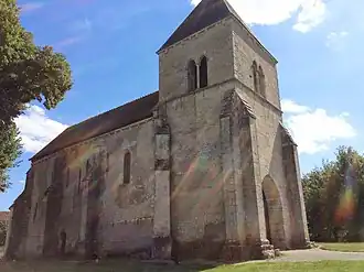 The church in Saint-Symphorien