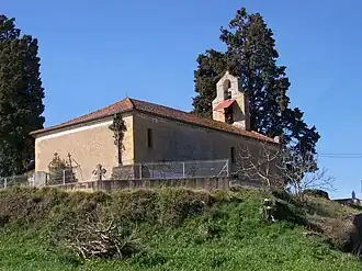 The church in Monpardiac