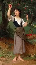 The Cherry Tree, 1890, Rehs Galleries, Inc., New York City